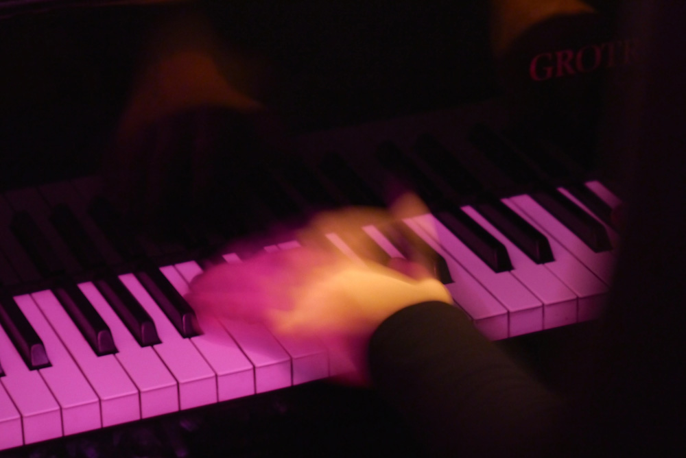 Jazzpiano bei der Jazznight