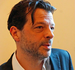 der Jazzposaunist Christian Fischer
