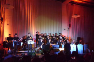 die United Big Band bei der jazznight am Goethe-Gymnasium