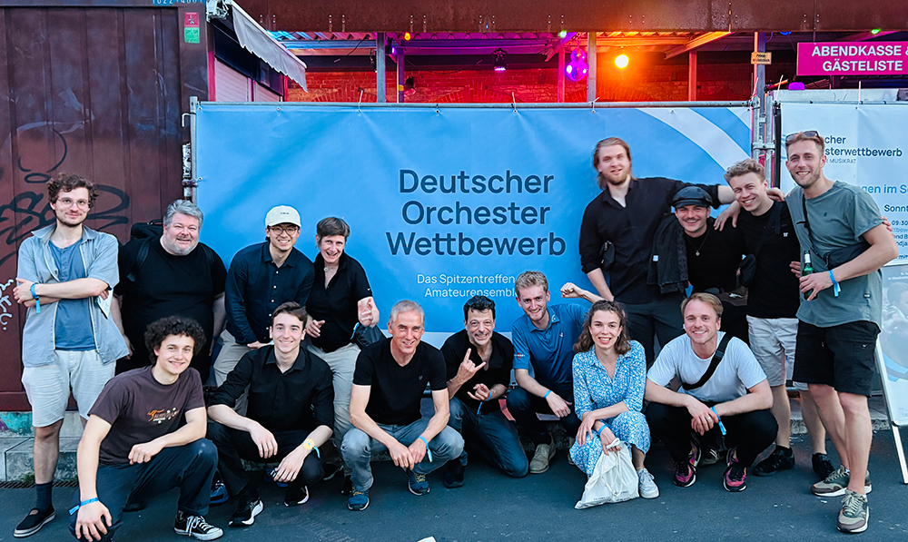 JazzOrchester X-berg gewinnnt den 1. Preis